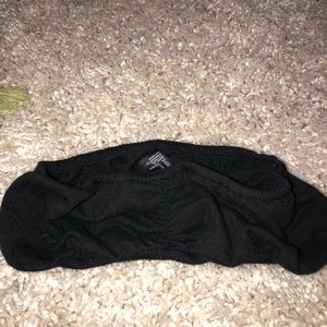 Black cotton bandeau